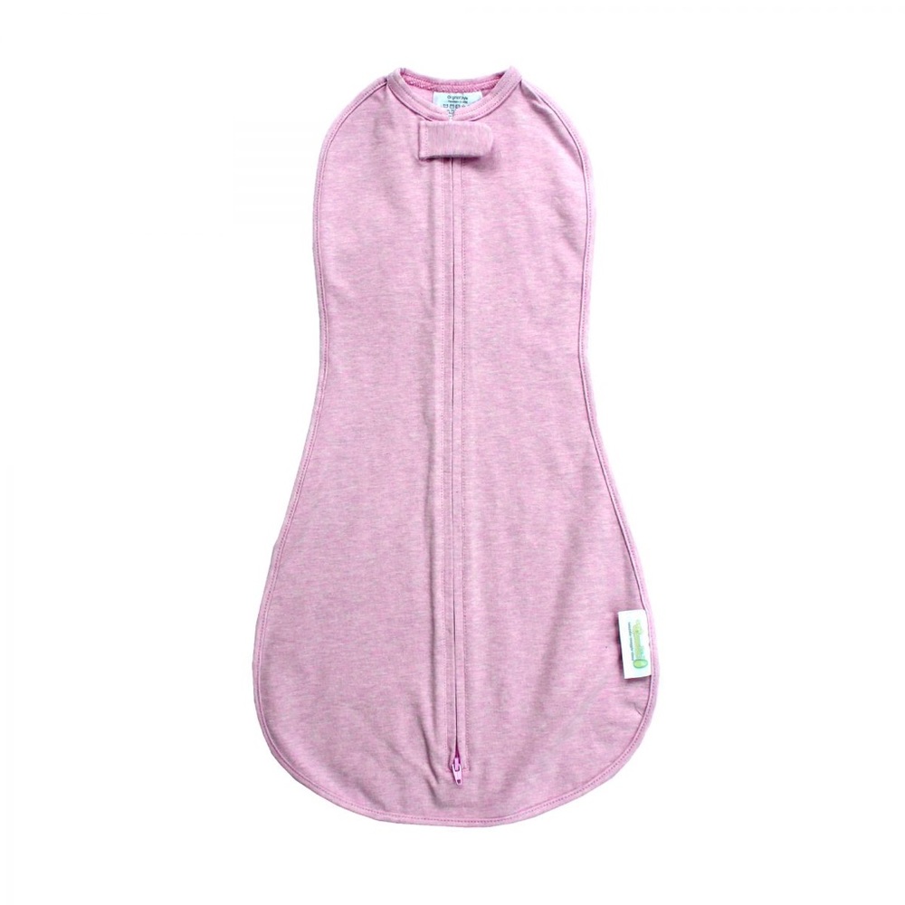 Woombie Convertible Baby Swaddling Blanket (3-6mo), Pink Posey 14-19 lbs NWOT